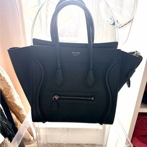 Celine Black Tote Bag